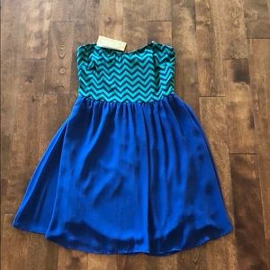 NWT Francesca’s Collections Colorblock dress